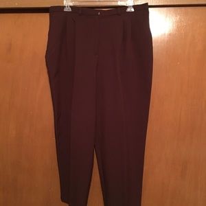 Brown slacks size 22W
